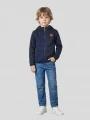 Fundango Obelix JR Hooded Fleece in dark blue 1