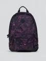 Fundango Plain Backpack for women in purple 1
