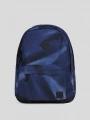 Fundango Plain Backpack in dark blue 1