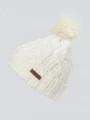 Fundango Renna Beanie for women in white 1