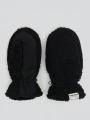 Fundango Teddy Gloves for women in black 1