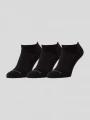 Fundango Noshow Sport 3 Pack Socks for men in black 1