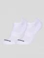Fundango Running socks in white 1